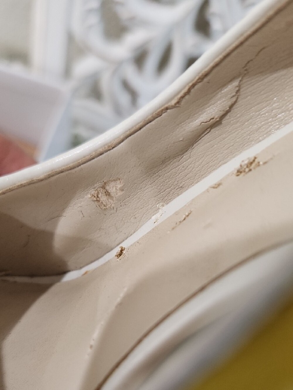 Nine West Bright Yellow Peep-Toe Heels - Picture 13 of 15